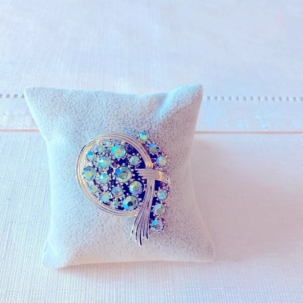 Aurora Borealis Vintage Brooch